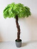 Umělá palma- světlá s kůrou 130 cm