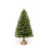 Umelý 3D vianočný stromček- Jedľa exclusive na pni 220cm
