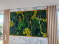 Exkluzívny machový obraz s rastlinami 200cm x 100cm