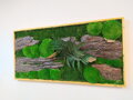 Machovo-drevený exkluzívny obraz 60cm x 120cm 