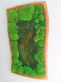 Kopčekový mach v kombinácii s epoxidovou živicou 95cm x 55cm 