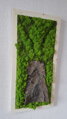 Machový obraz s prírodnou kôrou 100cm x 45cm