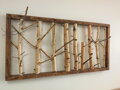 Drevený obraz- prírodná breza 65cm x 130cm 