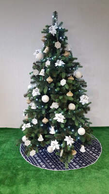 Vianočná podložka pod stromček Ø135 cm