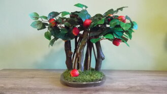 Umelý bonsaj- jabloň 30cm