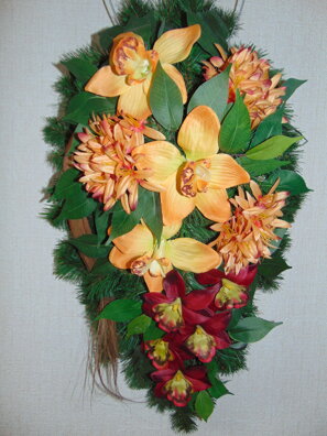 Veniec slza 80x45cm