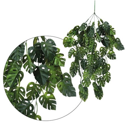 Monstera záves 83cm 
