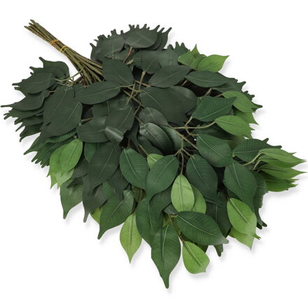 Umelý list- Fikus zelený 60cm