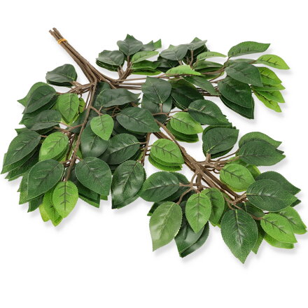 Umelé lístie- list ruža 60cm 