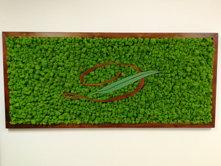 Machový obraz s logom 90cm x 180cm 