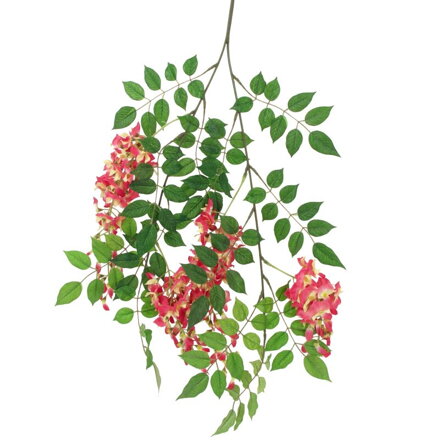 Umelý list- Wistéria ružová 70cm 