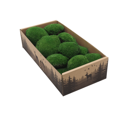 Stabilizovaný kopčekový mach tmavozelený (0.1m²) 