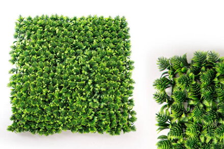 Umelý zelený panel 40cm x 60cm 