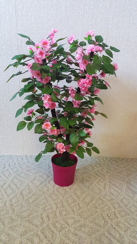 Umělý keř- Japonská třešeň 80 cm Umělý keř- Japonská třešeň 80 cm