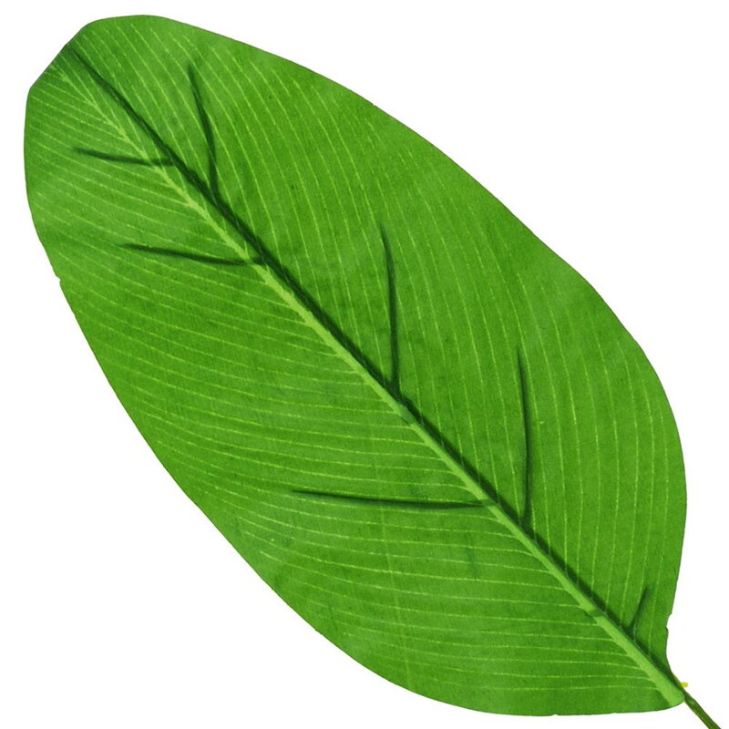 Umelý zelený list 40cm 