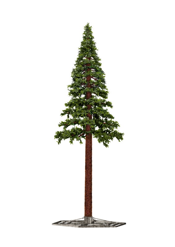 Vianočný stromček 3D- Borovica do exteriéru 580cm Vianočný stromček 3D- Borovica do exteriéru 580cm