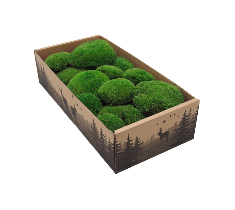 Stabilizovaný kopčekový mach sýtozelený (0.1m²)