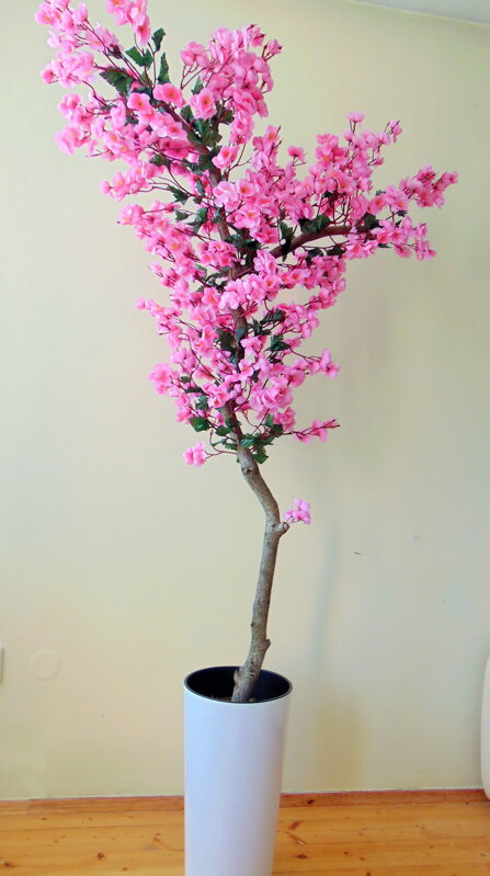 Umělý kvetoucí strom- sakura 180 cm