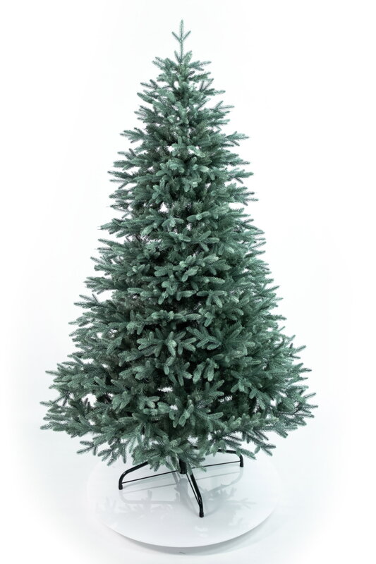 Jedľa exclusive strieborná 3D- 120cm 